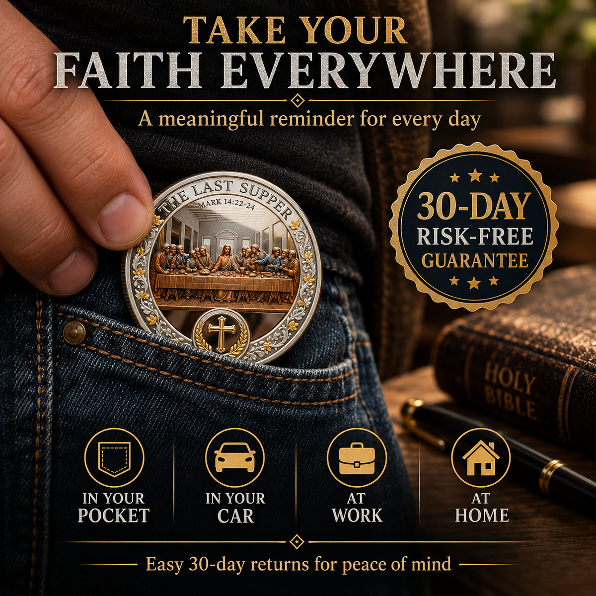 Virttor™ The Sacred Supper Coin
